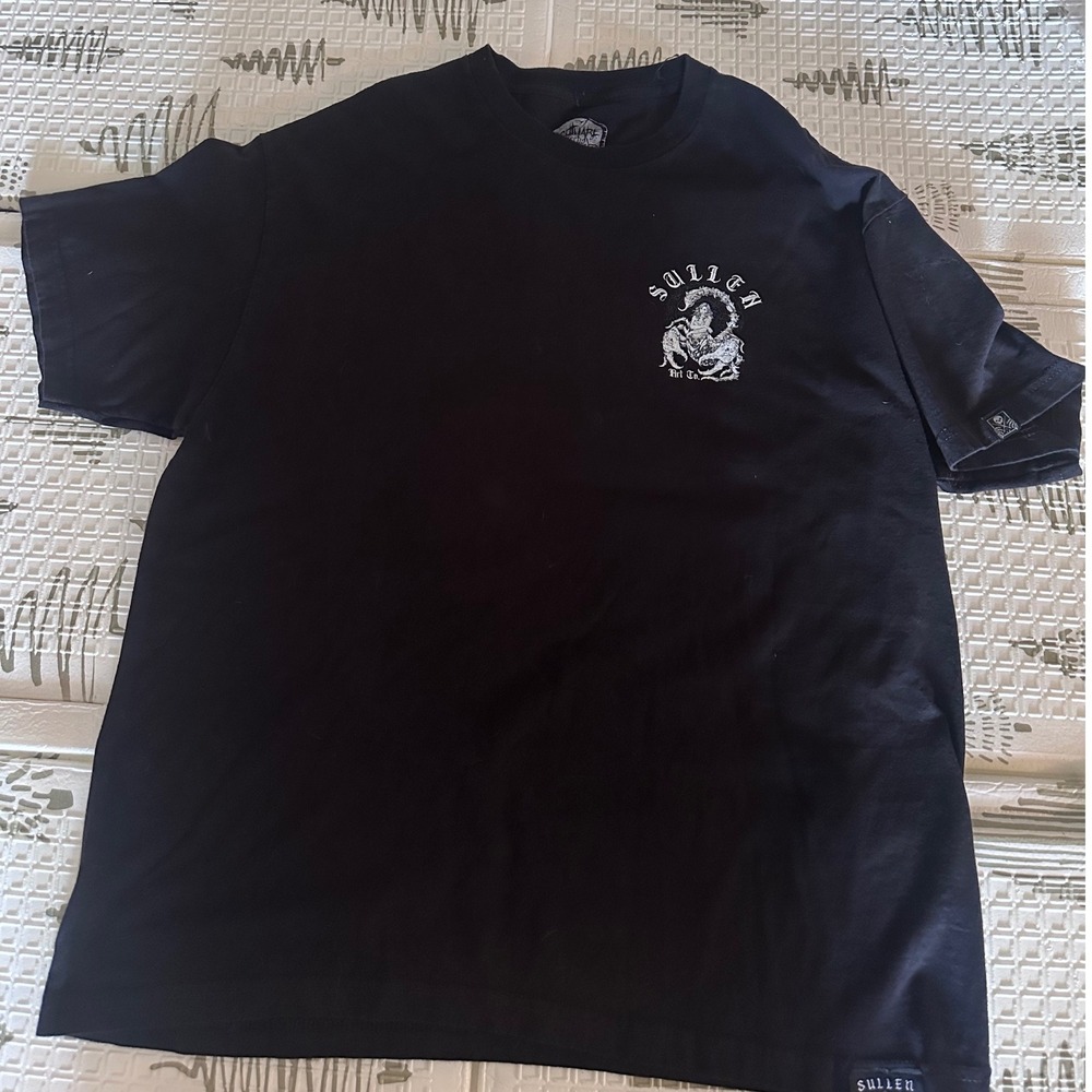 Sullen Art Co Mens Nightmare Collective Scorpion Graphic T-Shirt Black XL